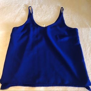 Blue cami